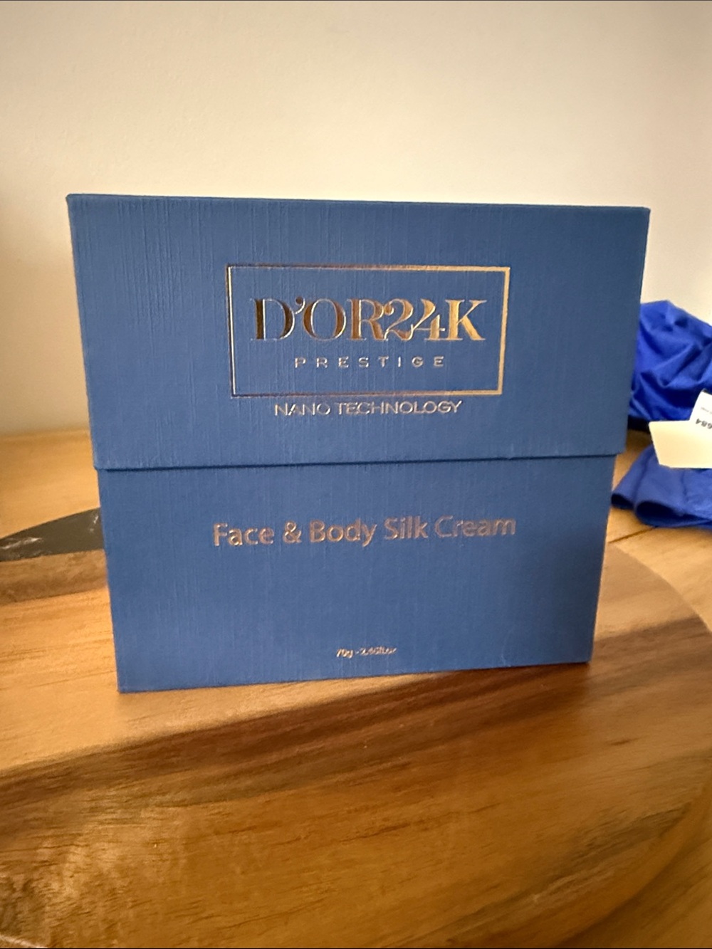 Face & Body Silk Cream - Blue